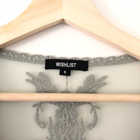 Wishlist Sleeveless Embroidered Lace Mini Dress - Picture 6 of 6